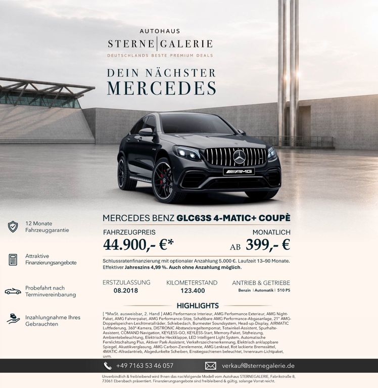 Image of Mercedes-Benz GLC 63 AMG