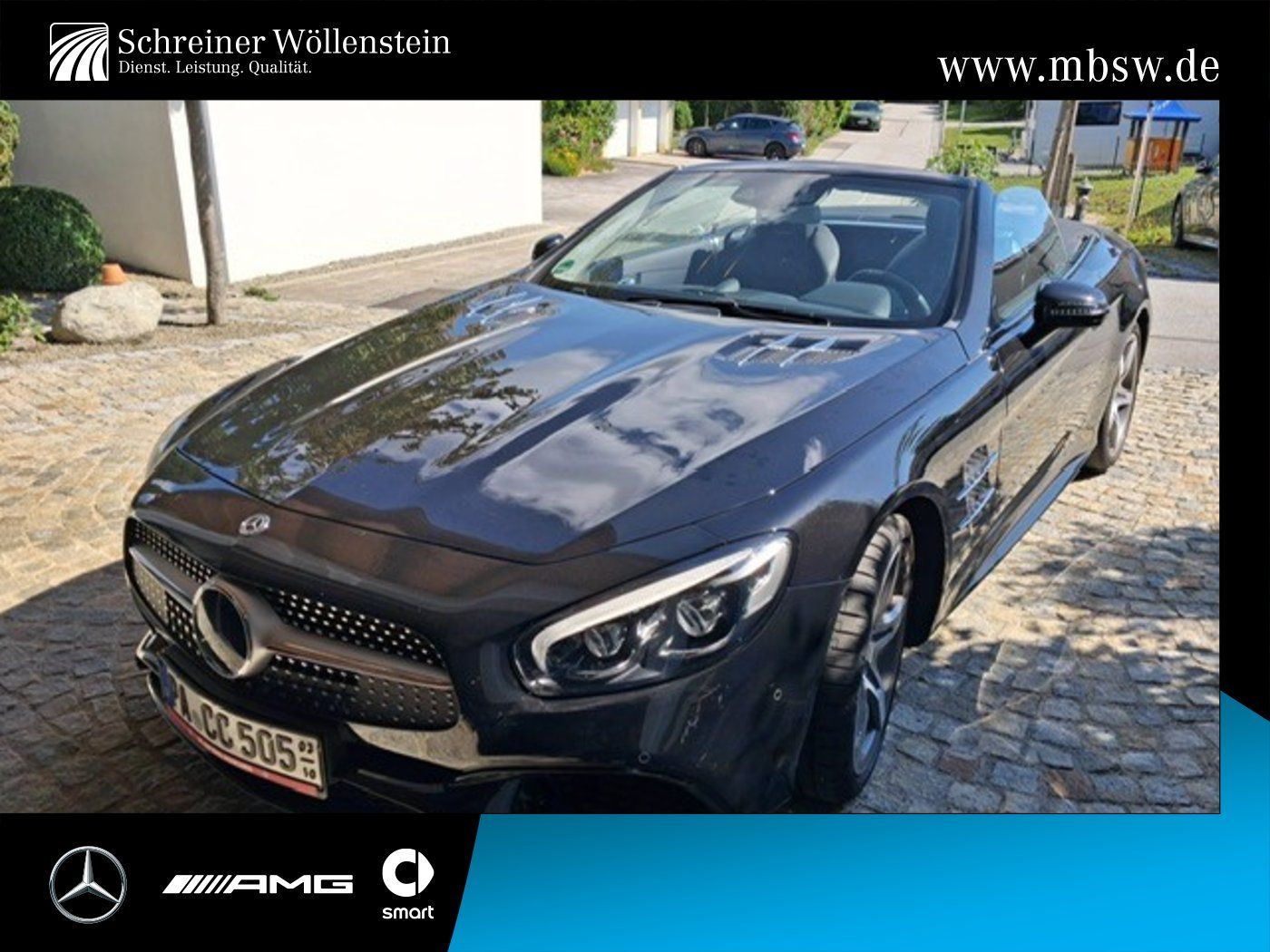 MERCEDES-BENZ SL 400 AMG*Ambi*CarPlay*COM*Pano*Leder*AUT*Distr
