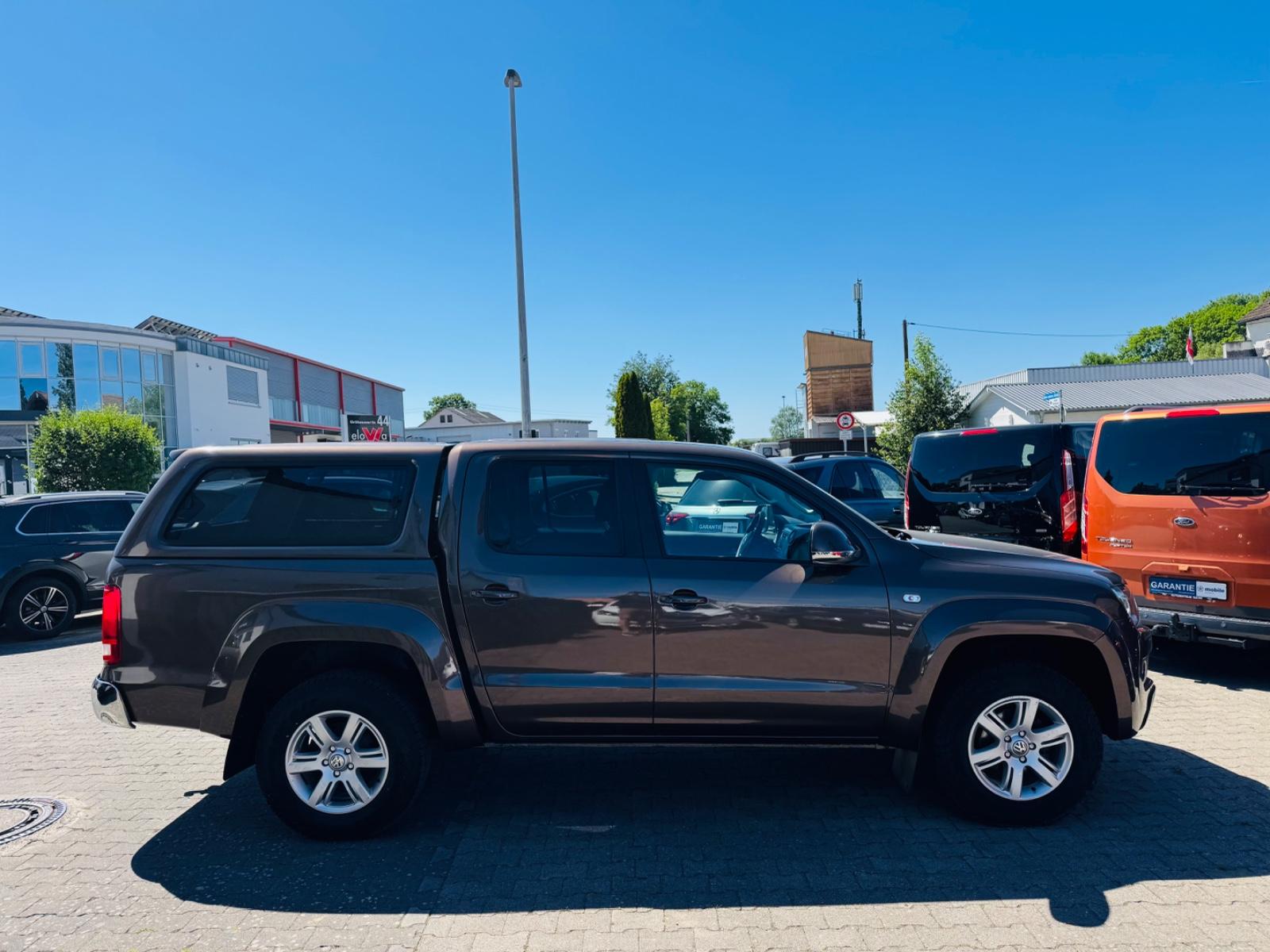 VOLKSWAGEN AMAROK 2.0 TDI 4MOTION 163ch - DOUBLE CAB - INTERIEUR CUIR - ATTELAGE - GPS - CLIMATISATION BI-ZONE