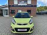 Kia Picanto Edition 7*KLIMA*RADIO*ELK-FENSTER* - mit Benzin-Antrieb: Grün, Scheckheftgepflegt