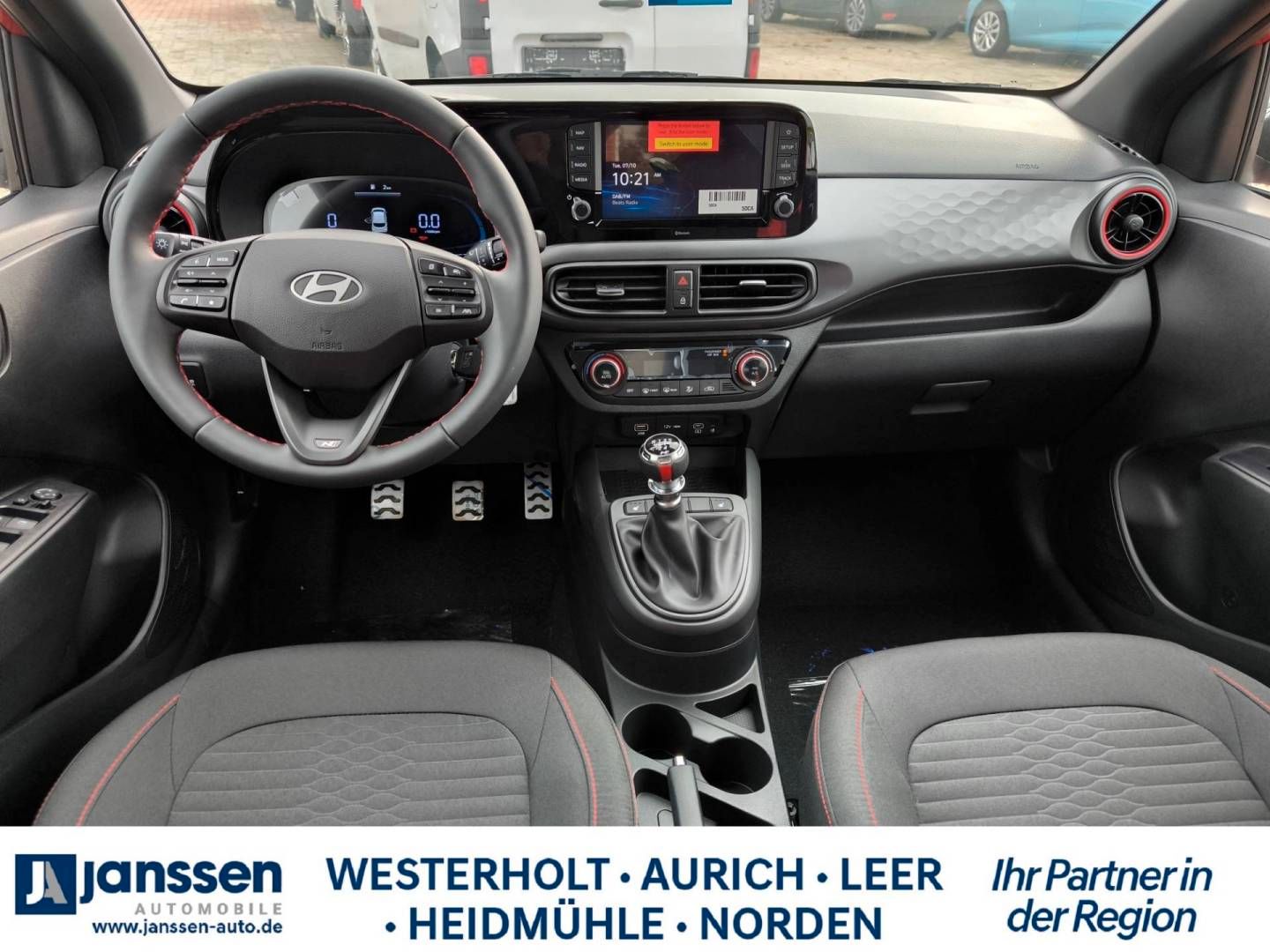 Fahrzeugabbildung Hyundai i10 1.0 N Line/ PDC hinten/Rückfahrkamera/Navi/D