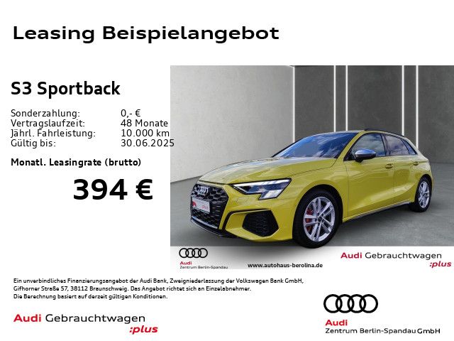 AUDI S3 Sportback *MATRIX*Virt.C+*NAV+*Opt.-Schwarz*