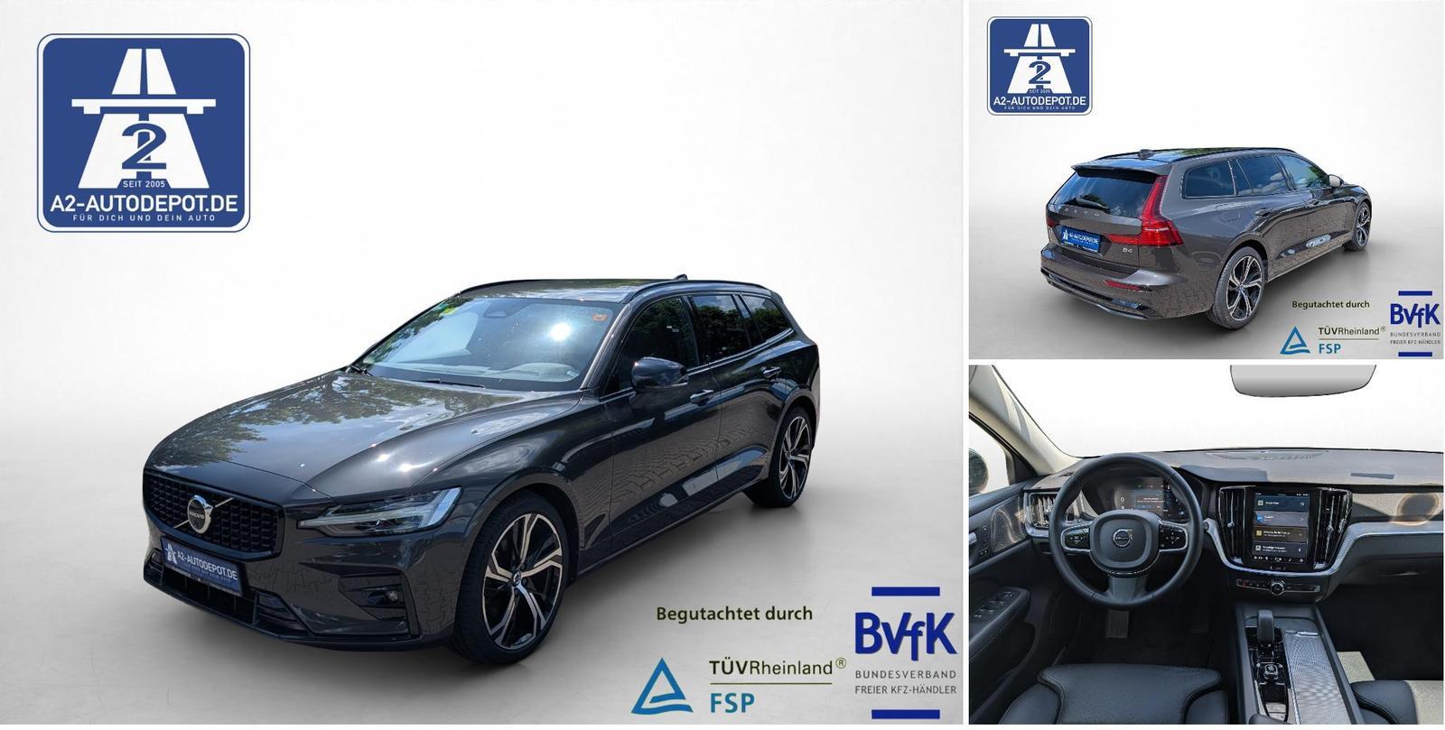 Volvo V60 2.0 Turbo Plus Dark LEDER BUSINESS AHK 1HAND