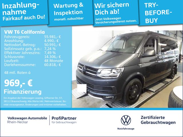 Volkswagen T6 California Beach 2.0 TDI 4Motion DSG AHK LED