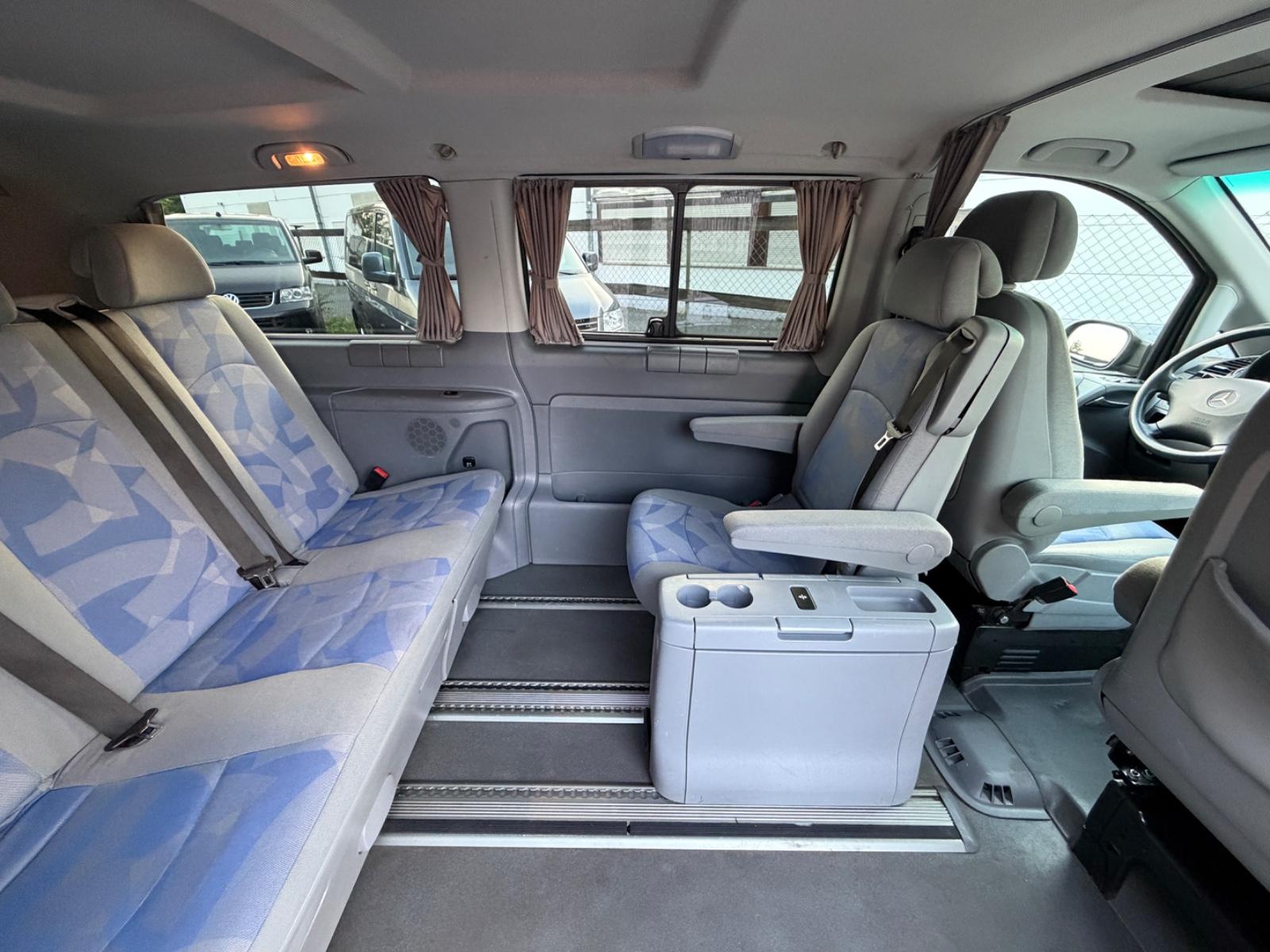 Mercedes-Benz Viano Fun Long 3.0 CDI V6 204 ch BVA / Couchage / Garantie 1 an / Chauffage auxiliaire / Toit ouvrant