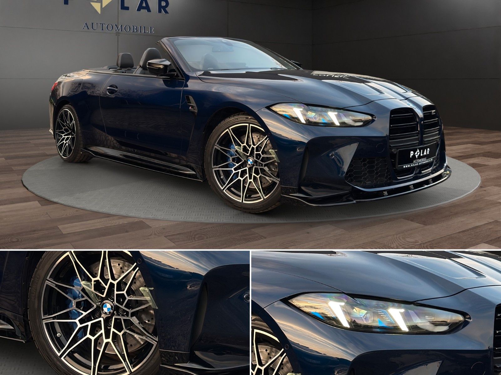 Fahrzeugabbildung BMW M4 Comp. Cabrio xDrive HUD/360°/H&K/Bhz.Lenk