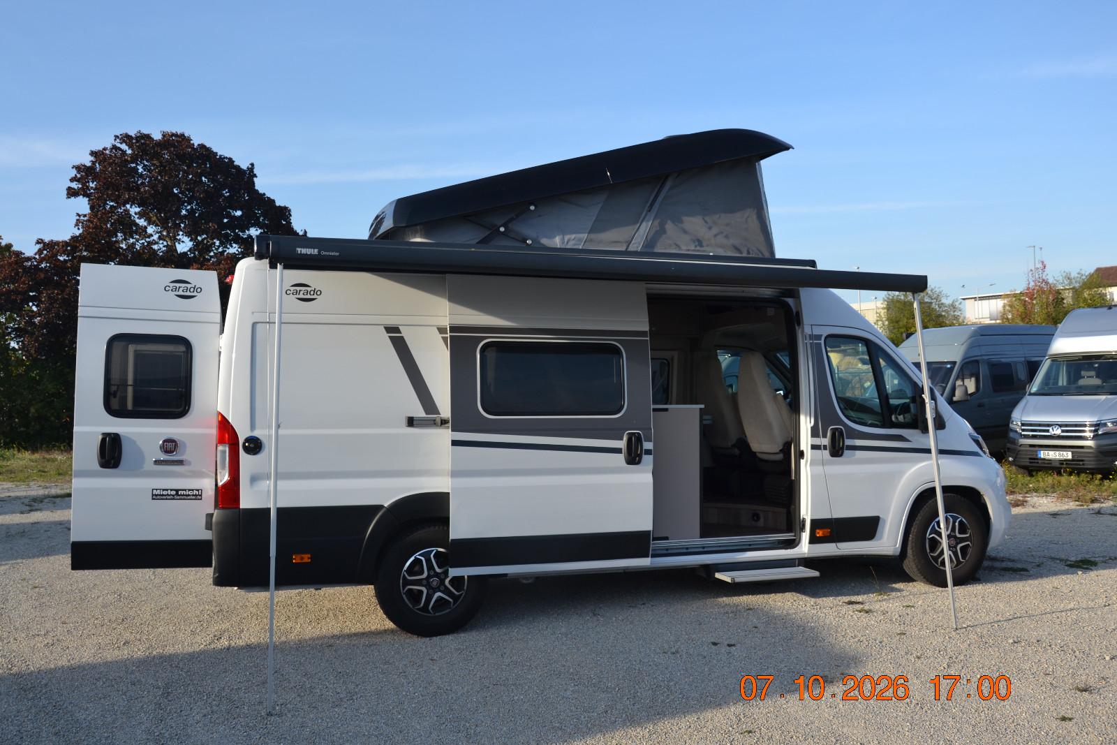 Carado CV 640 mit Aufstelldach
