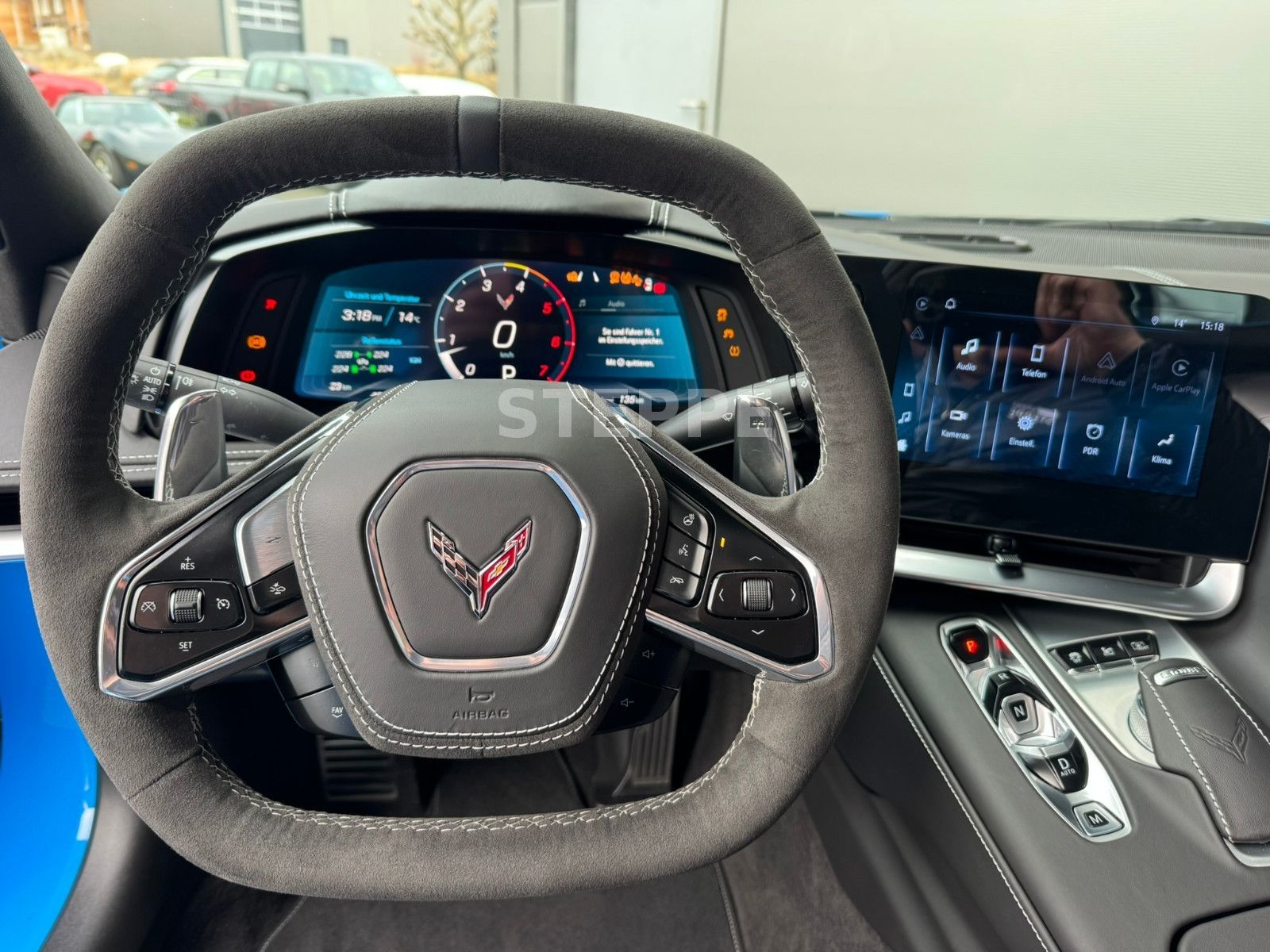 Corvette C8 Stingray Convertible 3LT Europamodell STEPPE