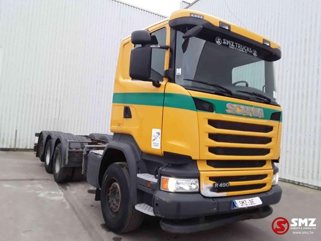 Scania R 490 tridem 8x4 retarder