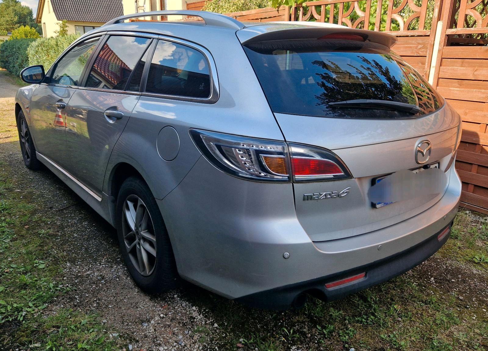 Mazda 6 2012 — вигляд ззаду