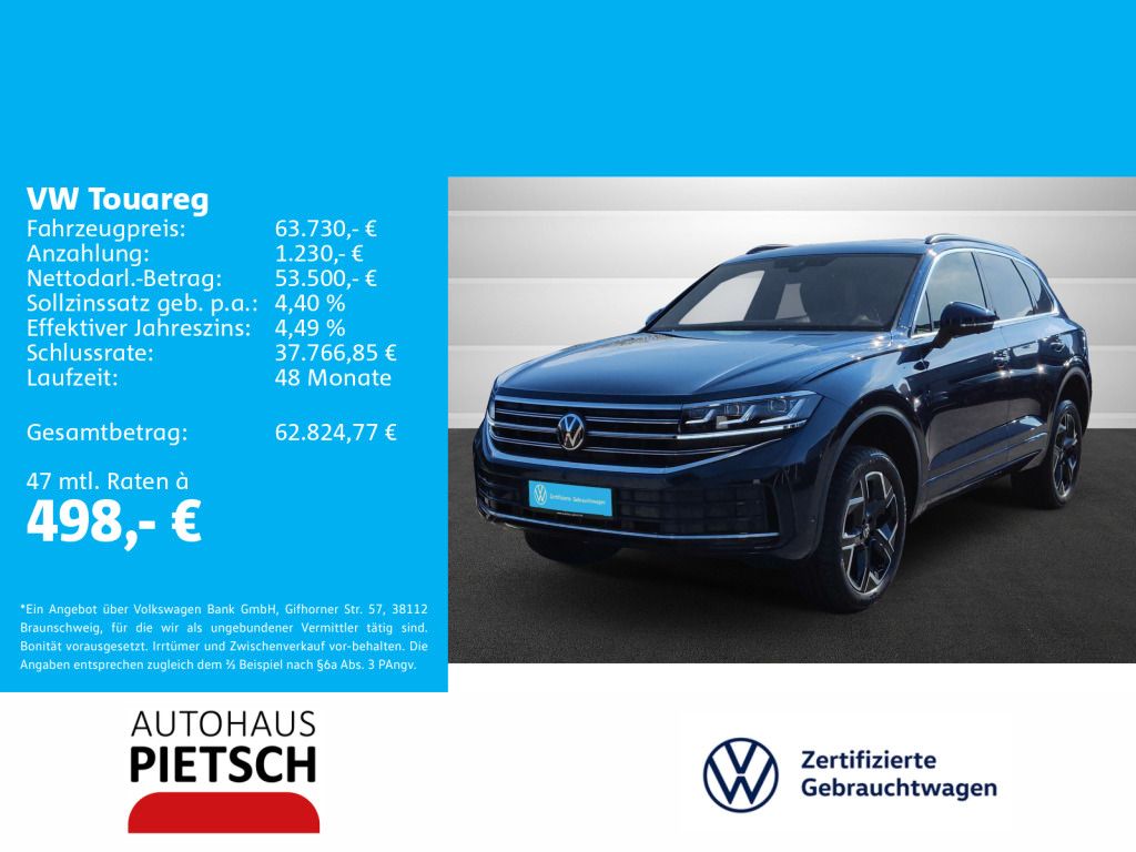 Volkswagen Touareg 3.0 TDI Kamera HUD Standhzg AHK Pano foto 2
