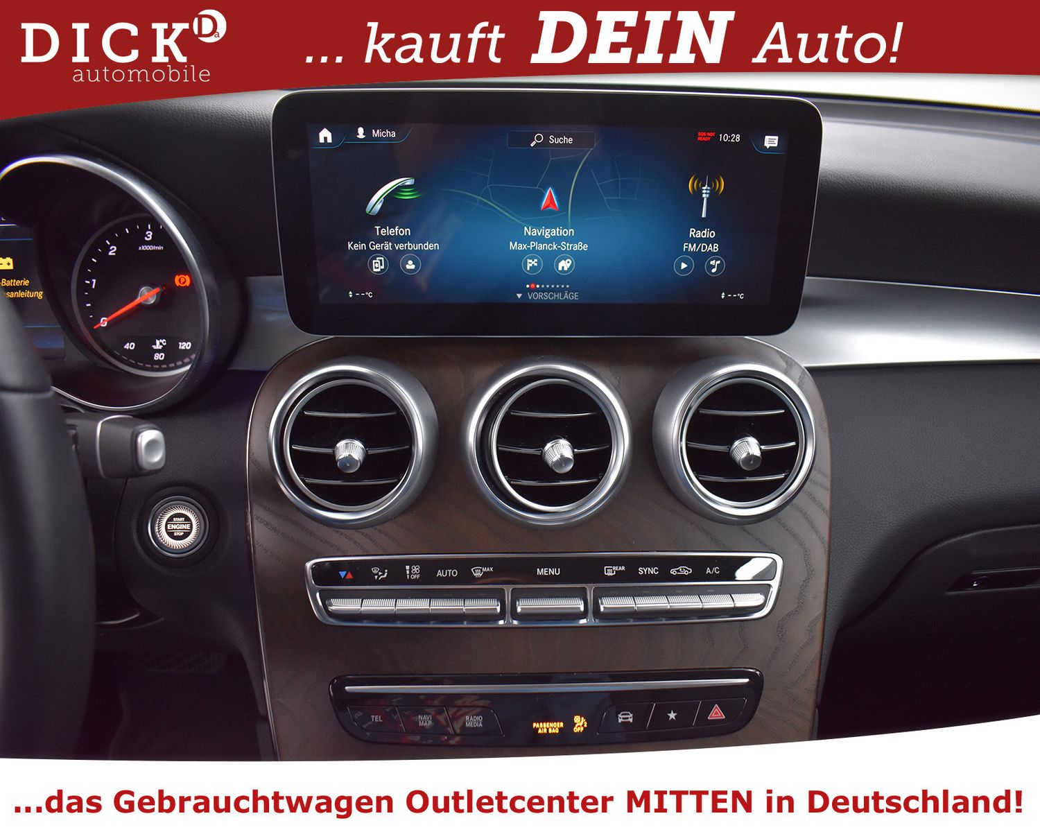 MERCEDES-BENZ GLC 300de 4M >STANDHZ+AHK+KAMER+NAV+LED+SHZ+TEMP - Image 15