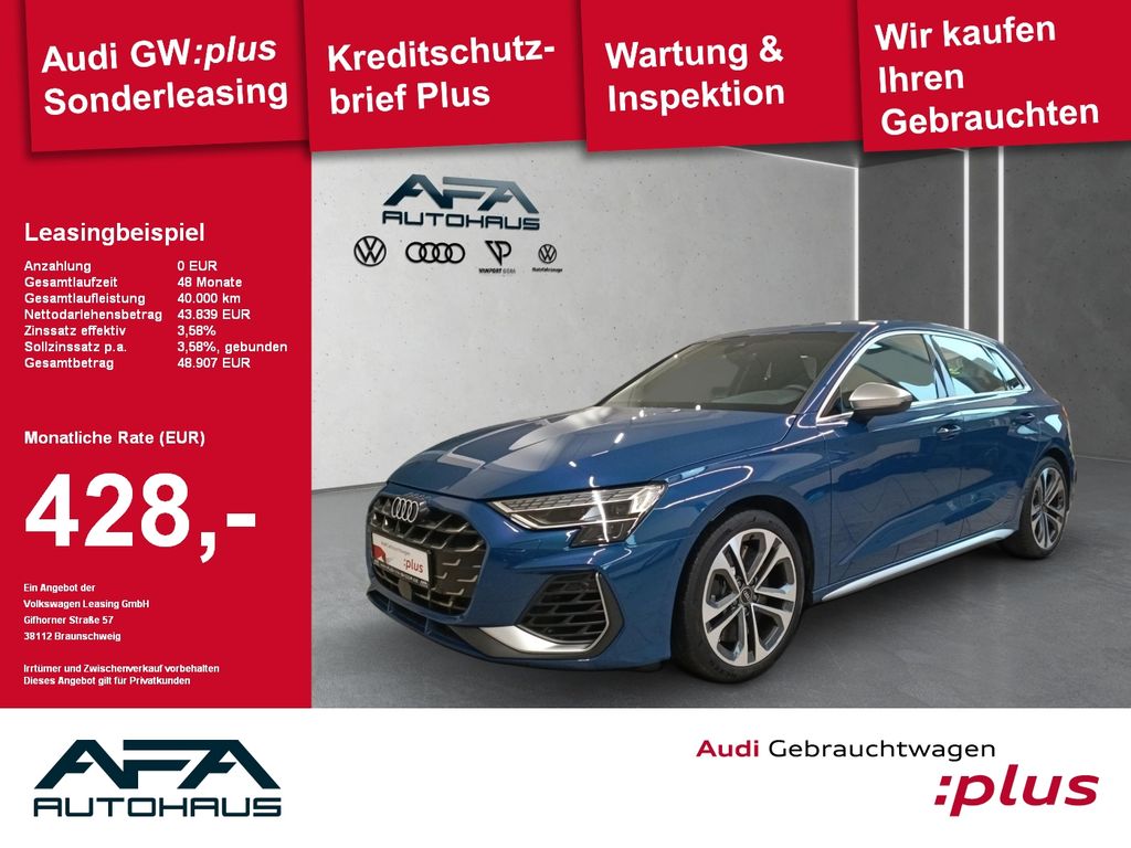 Audi S3 Sportback TFSI quattro S tronic Facelift*S-Le