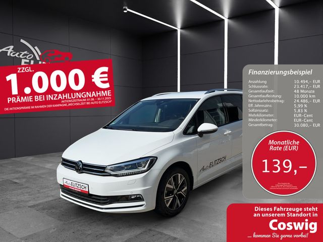 Volkswagen Touran Move TDI DSG 7-Sitzer Matrix ACC 17" SHZ