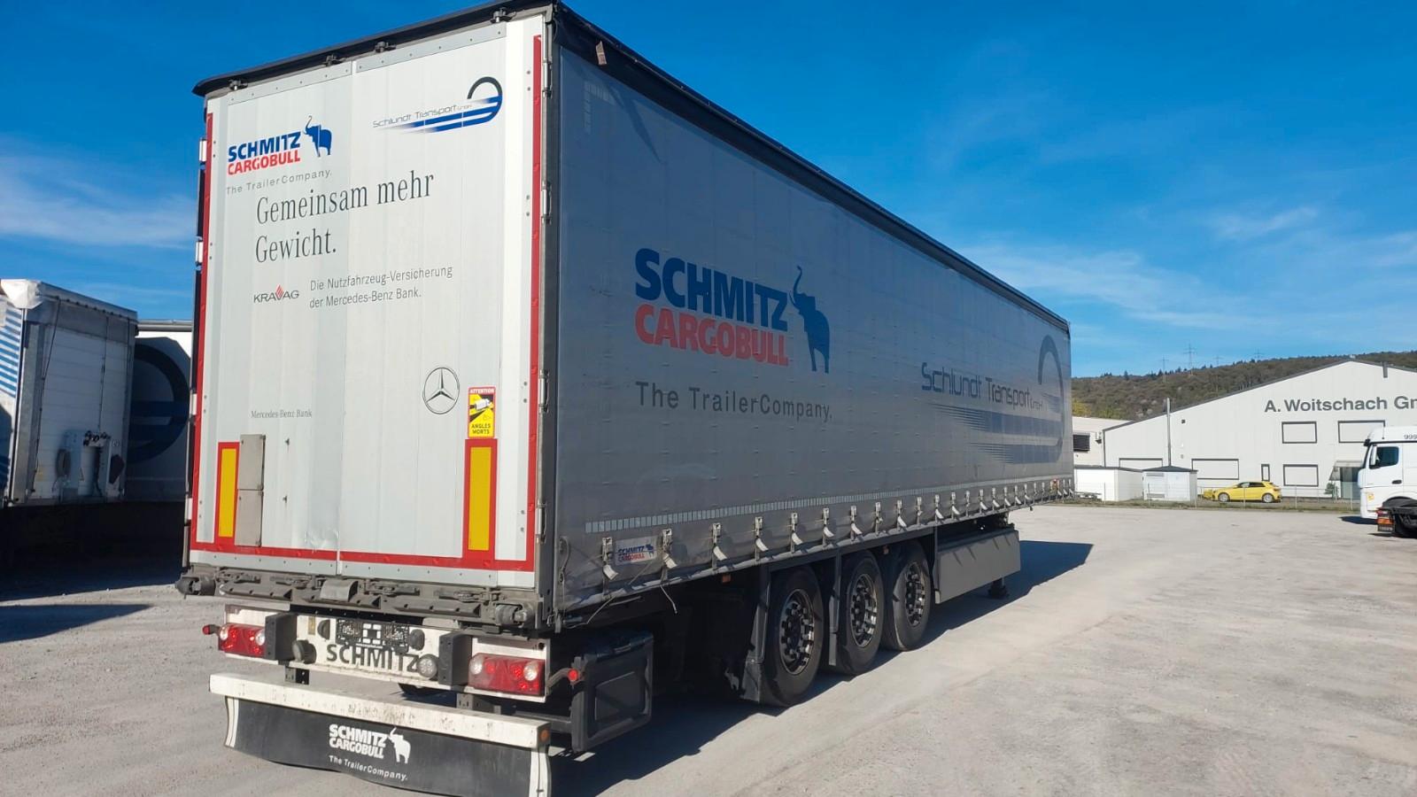 Schmitz Cargobull SCB S3T 2x Lift Palettenkaseten Hubdach  TOP