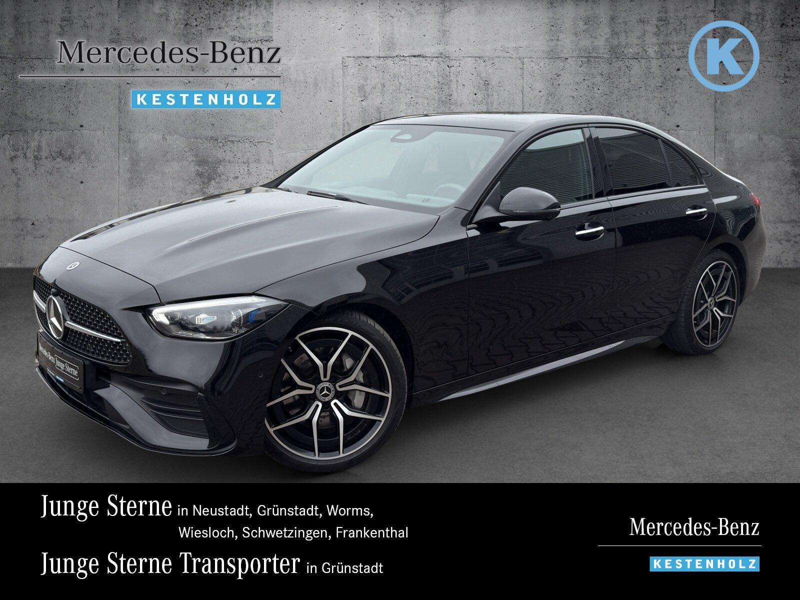 Mercedes-Benz C 300 d AMG+NIGHT+PANO+360+KEYL+MEMORY+19"+SHZ