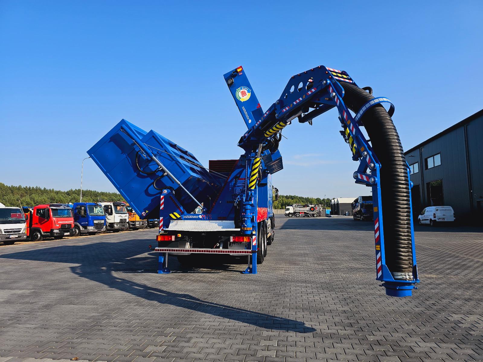 Iveco MTS 4 x TURBINE Saugbagger vacuum cleaner excava