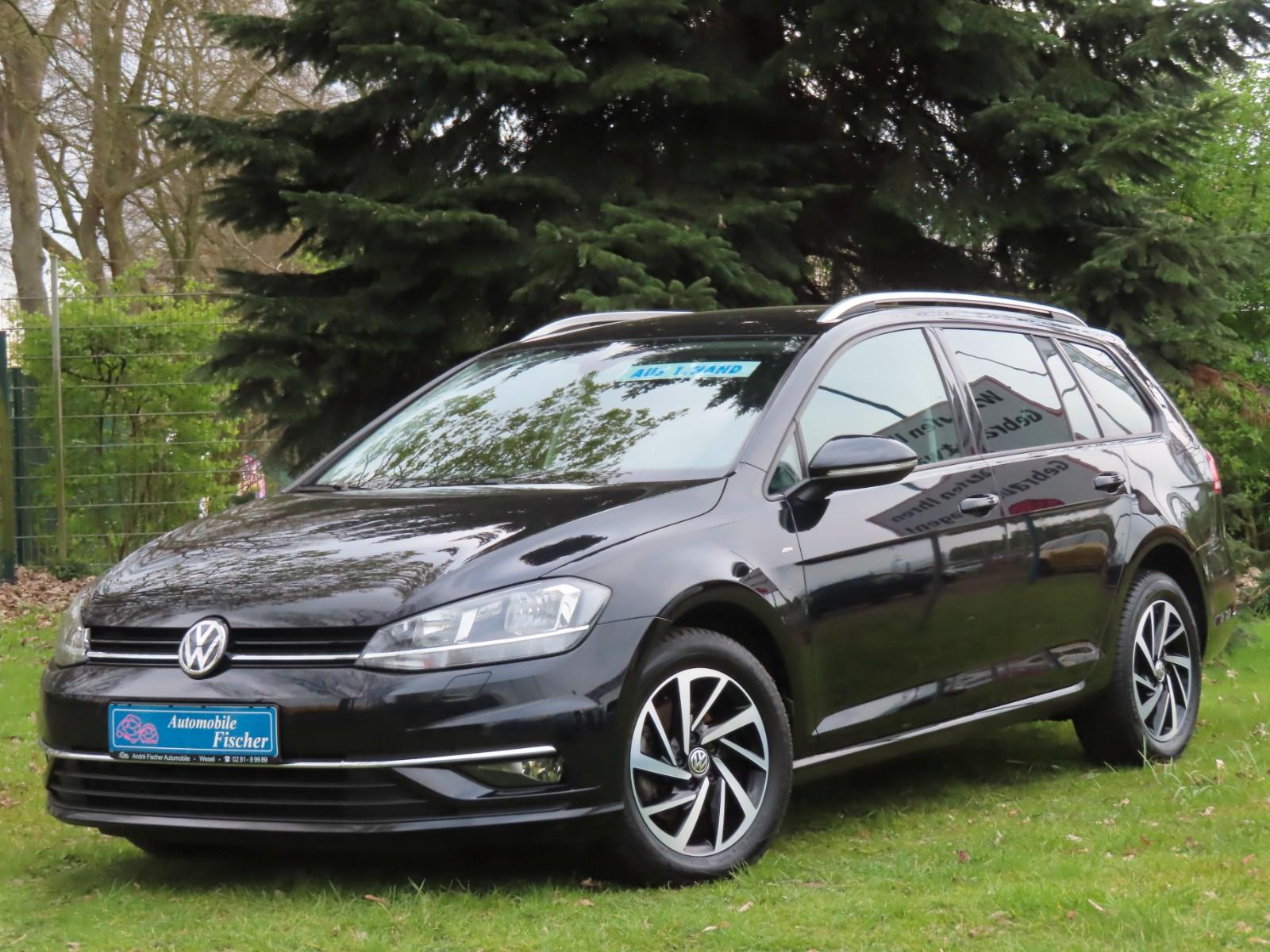 Volkswagen Golf VII Variant Join Schwarz-Navi-1. Hand