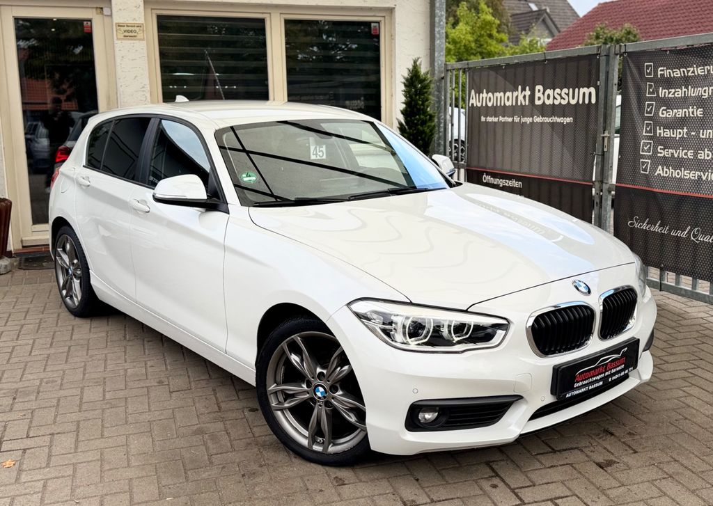 BMW 118 i Advantage LED+NAVI+PDC+SHZ+TEMPO+M-ALUFELG – Bild 1 von 34