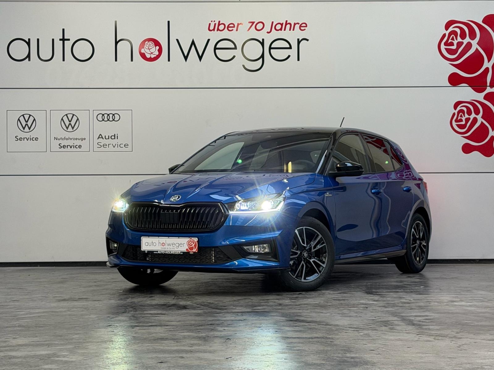 Skoda Fabia Monte Carlo#RFK#SHZ#APP#PDC#LED#MFL#Sport