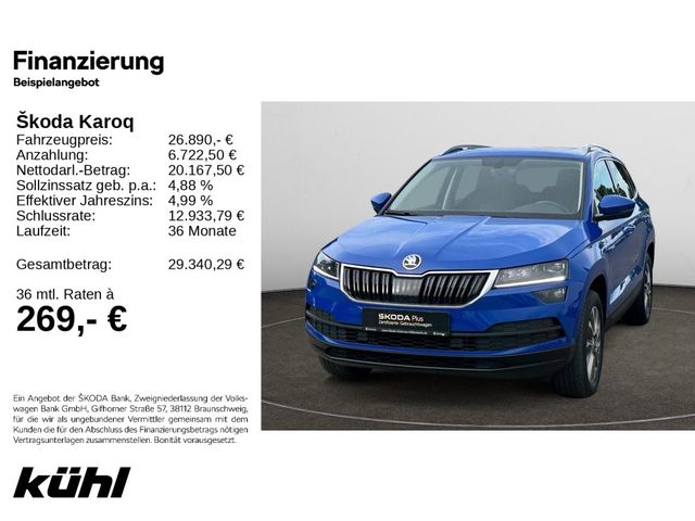 Skoda Karoq 2.0 TDI DSG 4x4 Clever Navi,AHK,Pano