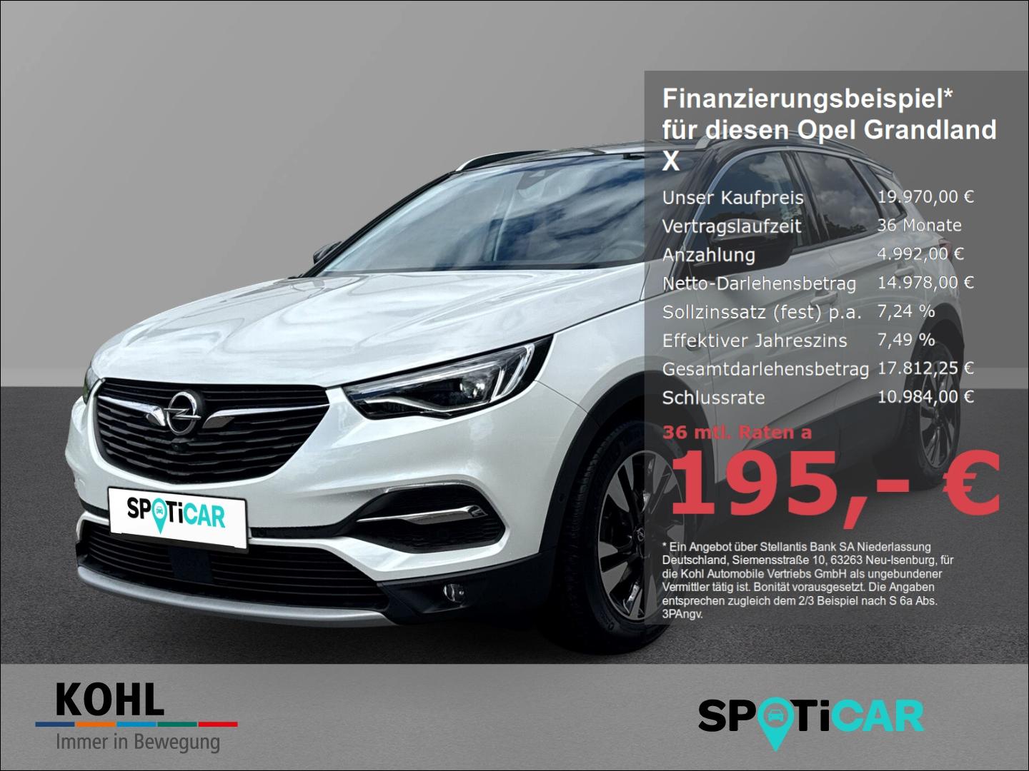 Opel Grandland X Ultimate 1.6 180 PS Turbo Automatik 