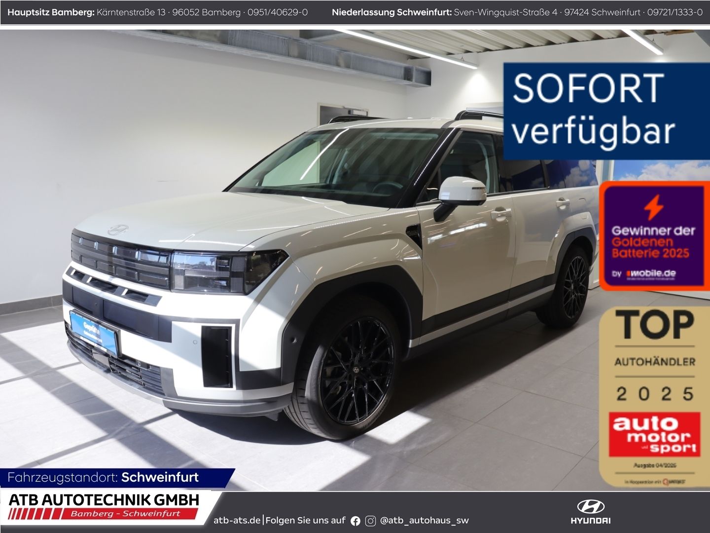 Fahrzeugabbildung Hyundai SANTA FE Intro 1.6 T-GDI Hybrid 4WD HUD Navi Mem