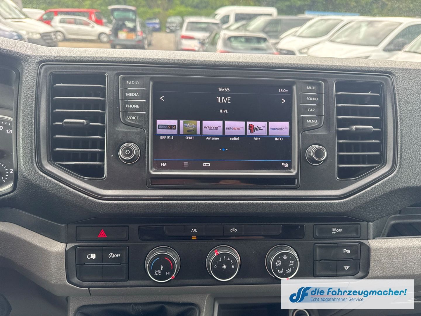 Fahrzeugabbildung Volkswagen Crafter Kasten 35 L2H2Glastransporte KAMERA PDCv