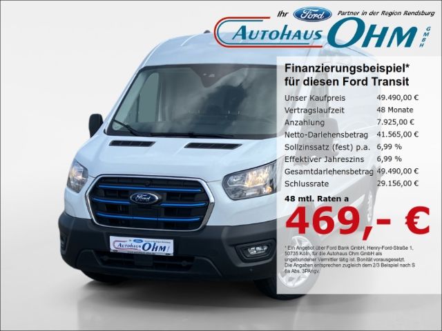 Ford Transit Kasten 350 L3 Trend Elektromotor 77 KWh