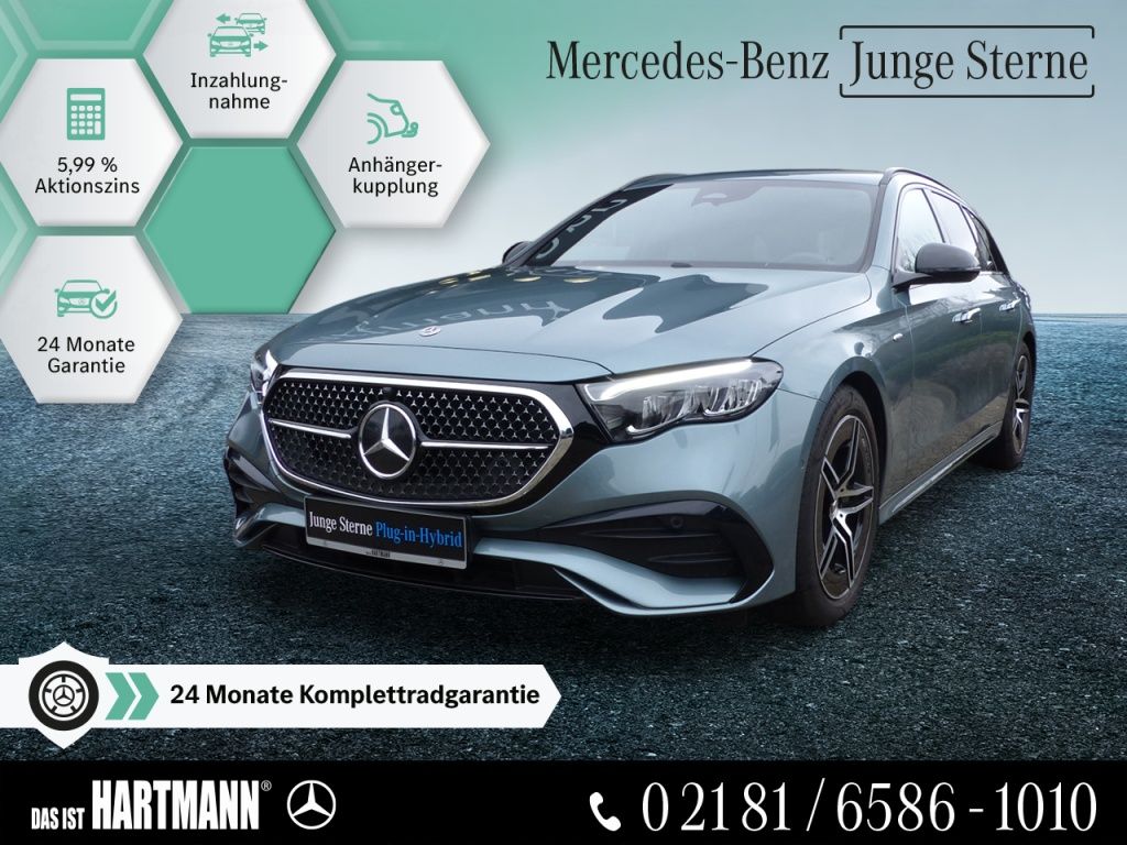Mercedes-Benz E 300de T AMG NIGHT AHK DISTRONIC RF-KAMERA TOTW