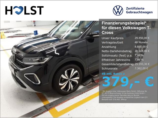 Volkswagen T-Cross 1.0TSI DSG Style AHK Navi LED GJR