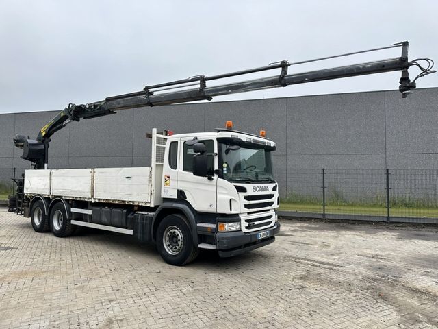 Scania P450 6x4 + CRANE PK 16002 C - *287.000km* - RETA