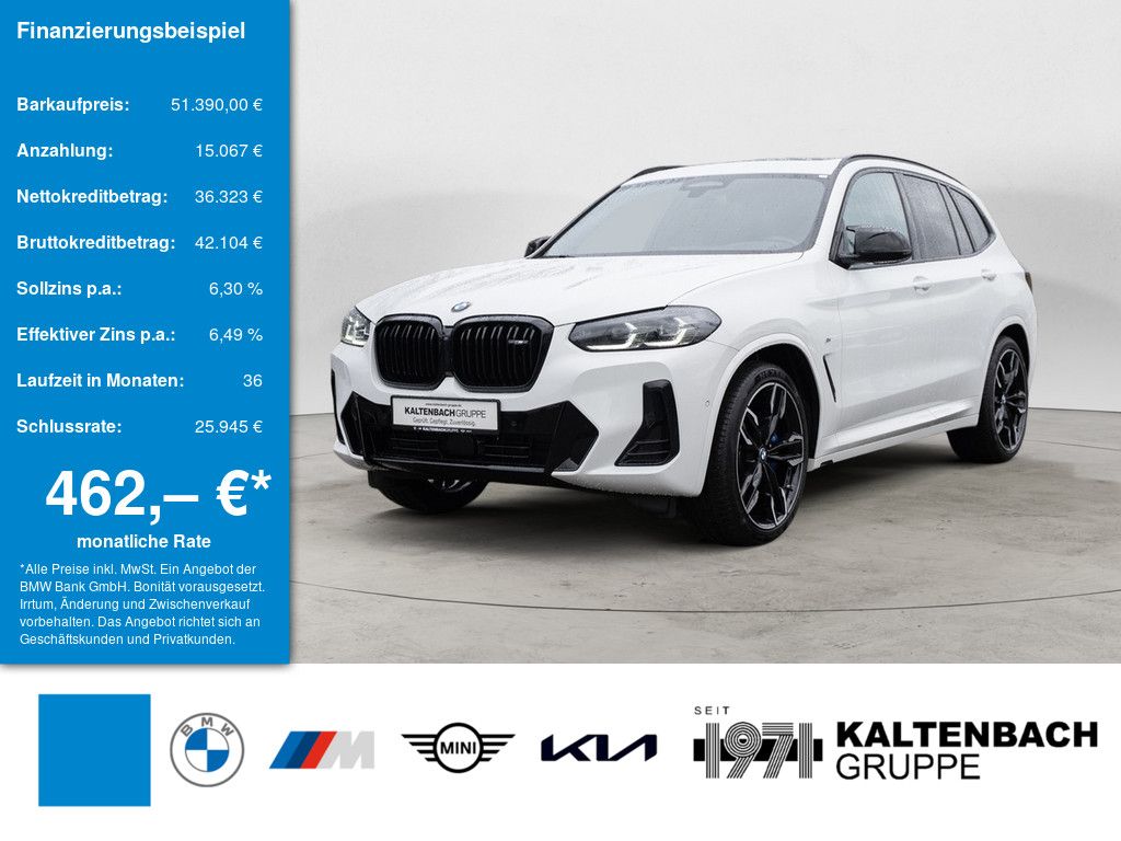 BMW X3 M40d xDrive FACEL. PANO AHK LED W-LAN NAVI