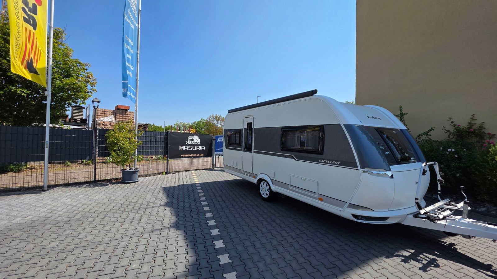 Foto von Hobby Excellent 495 Ufe,Mover,Vorzelt.Mark,Vorzelt,1H