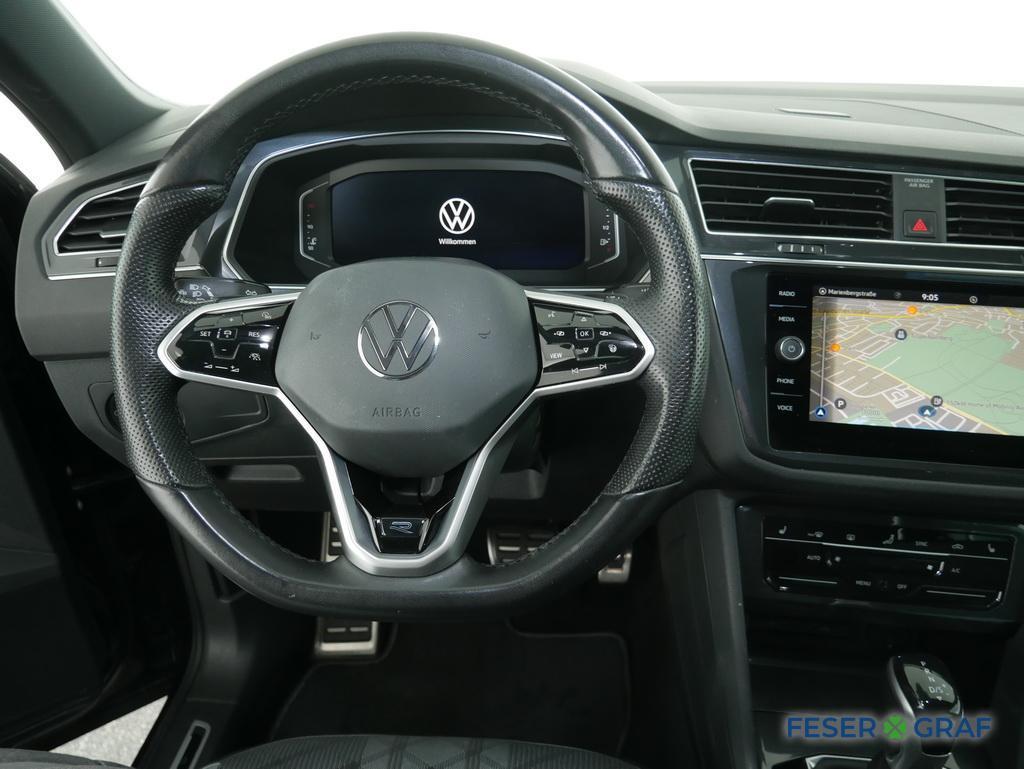 Volkswagen Tiguan R-Line 2.0 TDI DSG Navi AHK Kamera LED, миниатюра 9