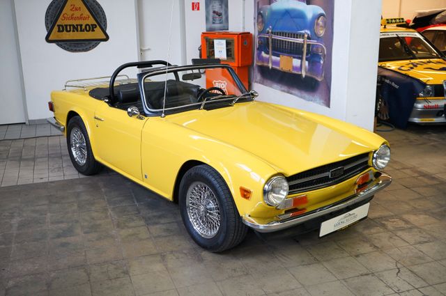 Triumph TR6 aus 2. Hand mit Overdrive und H-Kennzeichen