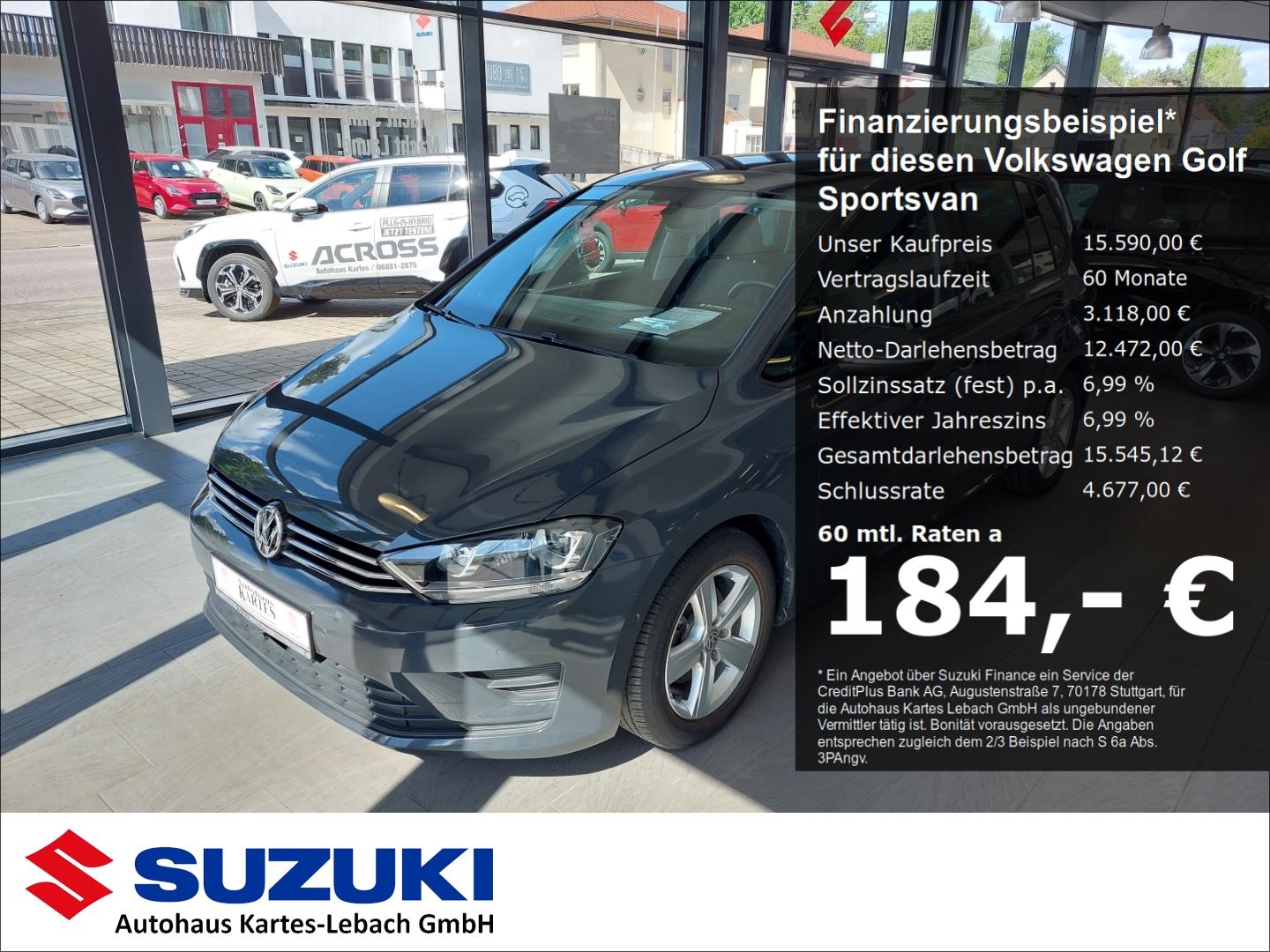 Volkswagen Golf Sportsvan Comfortline AT Standheizung Panor