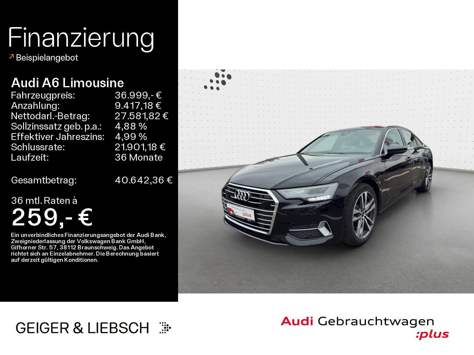 Audi A6 Limousine 45 TFSI quattro*LED*AHK*VIRTUAL*NAV
