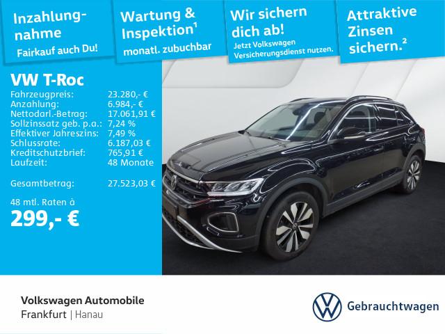 Volkswagen T-Roc 1.0 TSI Goal Navi ACC DAB+ LED FrontAssist
