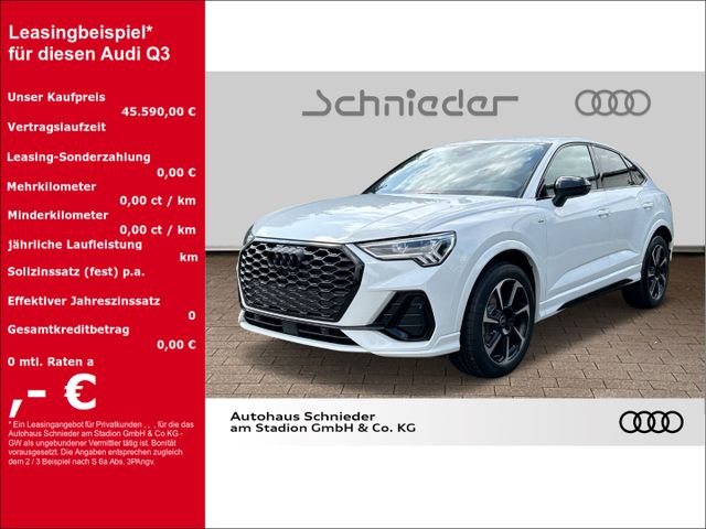 Audi Q3 SPORTB SLINE 35 TFSI VIRTUAL,LED,APPLE,19ZOLL