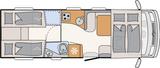 Dethleffs Esprit I 7150-2 EB GT *Automatik*180PS*Alde*4500 - Dethleffs 450