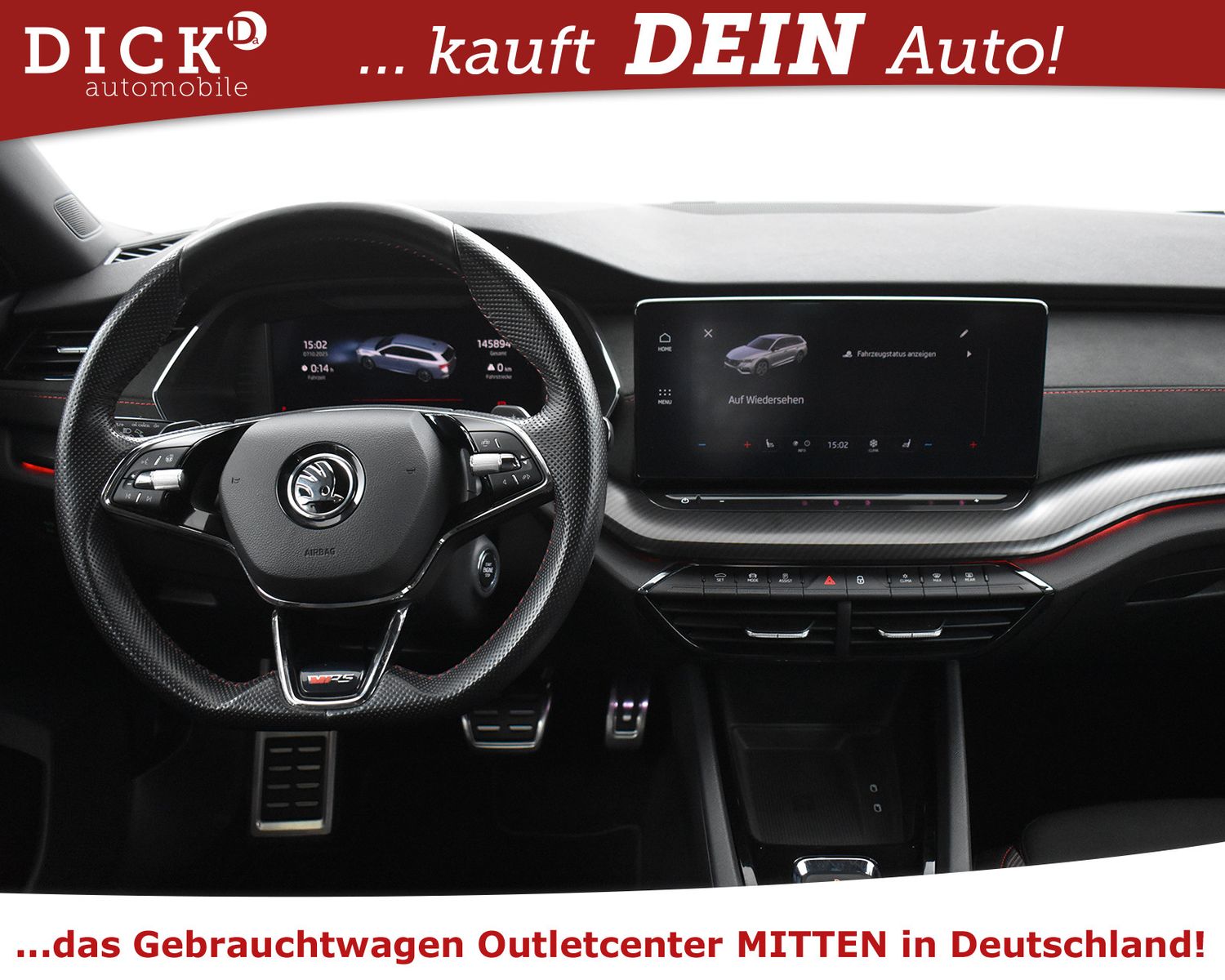 SKODA Octavia Com 2.0d DSG RS COLUM+VIRTU+LED+KAM+AHK+ - Image 15