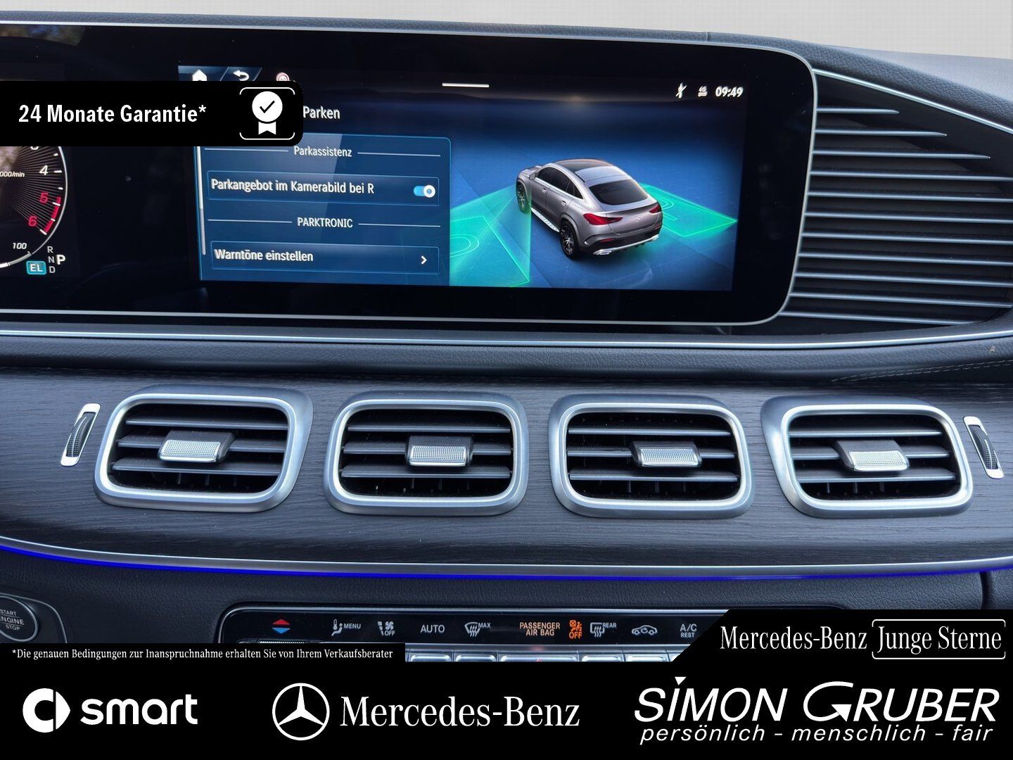 Fahrzeugabbildung Mercedes-Benz GLE 350 de 4M Coupe Sitzklima Airmatic Pano Burm