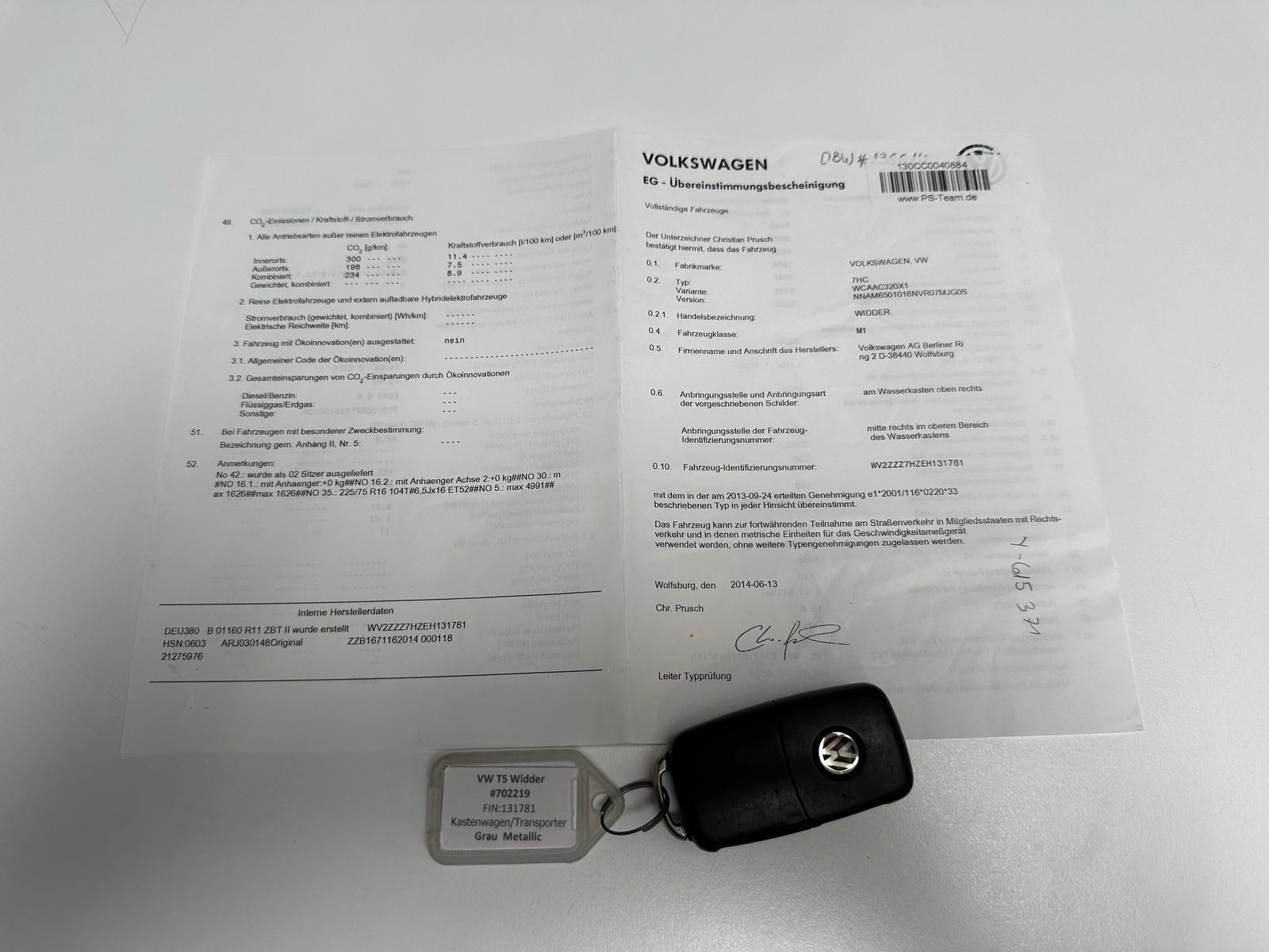 Volkswagen T5 WIDDER 4MOTION ROCKTON SEIKEL BUNDESWEHR OFFR