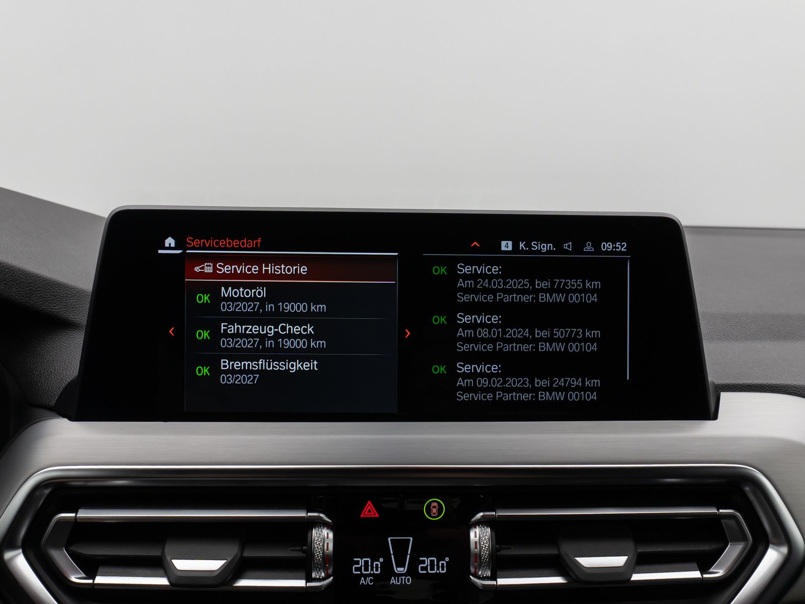 Fahrzeugabbildung BMW X4 xD20d Kamera DAB Lenkrhzg AHK Sport 20Zoll