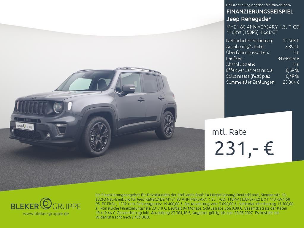 Jeep Renegade MY21 80 ANNIVERSARY 1.3l T-GDI 110kW (