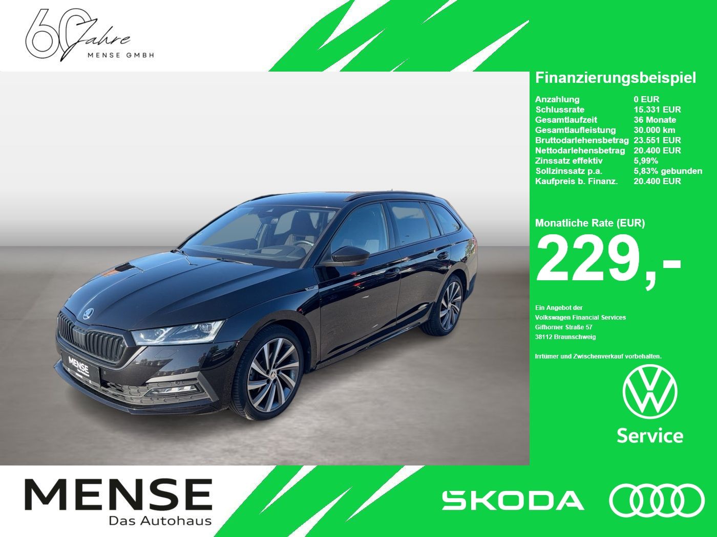 Skoda Octavia Combi Sportline 2.0 TDI 110kW 7-Gang-DSG