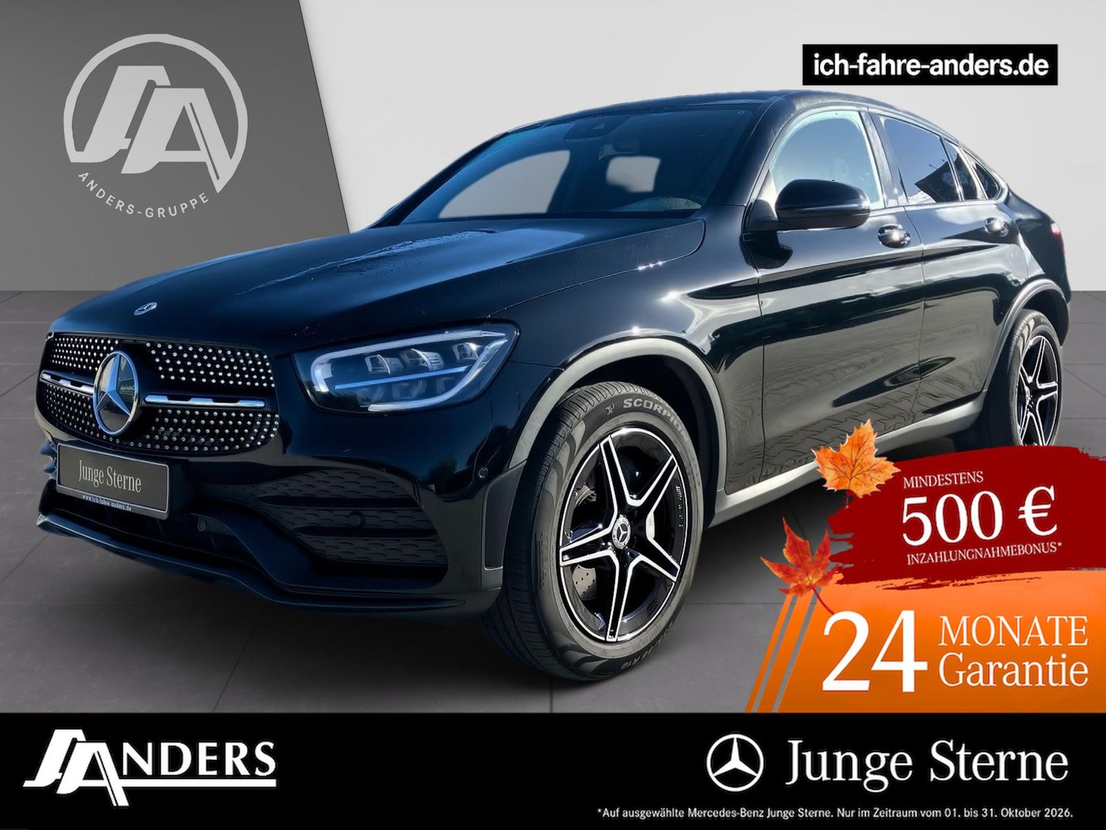 Mercedes-Benz GLC 300 4M Coupé AMG Night Navi SHZ LED Memory foto 1