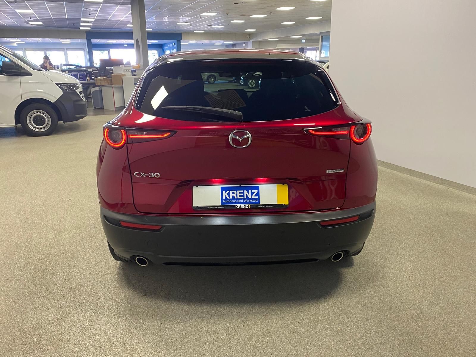 Fahrzeugabbildung Mazda CX-30 APP+KLIMA+RFK+PDC+NAVI+SITZHEIZ+Head-Up+An