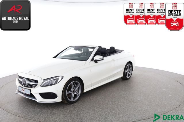 Mercedes-Benz C 250 d Cabrio 3x AMG DIAMANTWEISS,DISTRO,KAMERA